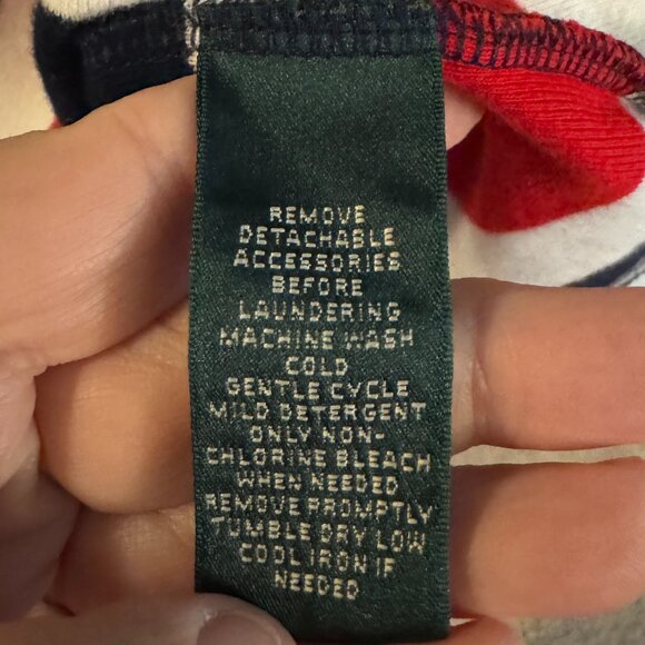 Lauren by Ralph Lauren, PL, T-Shirt Dress with Sailor Buttons - Picture 10 of 10